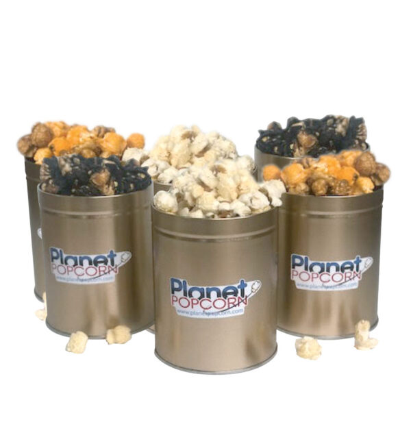 Planet-Popcorn-Mini Tin 6 Pack